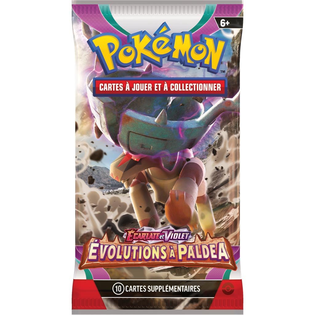Pokémon EV02 : Ecarlate et Violet - Evolutions à Paldea - Booster_Jeu - de - société