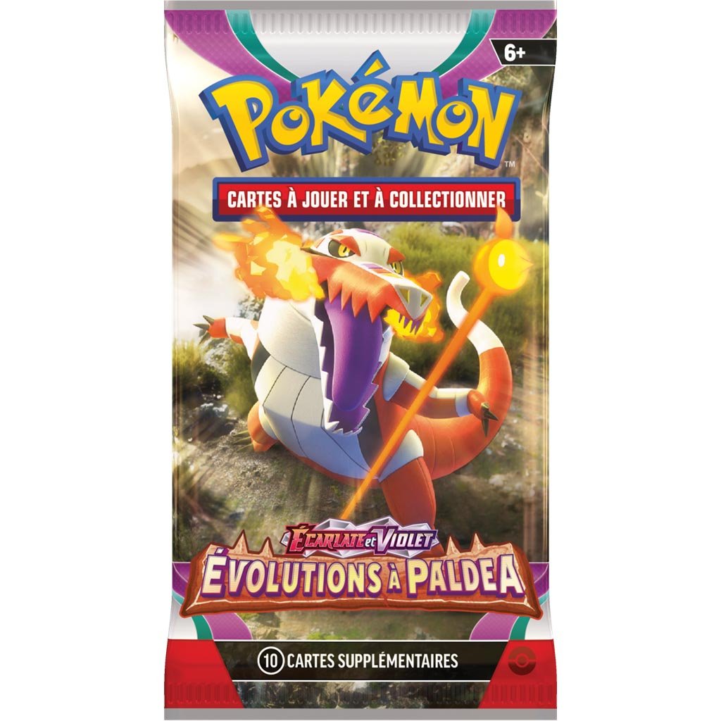 Pokémon EV02 : Ecarlate et Violet - Evolutions à Paldea - Booster_Jeu - de - société
