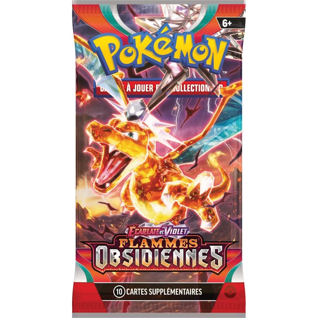 Pokémon EV03 : Ecarlate et Violet - Flammes Obsidiennes - Booster_Jeu - de - société