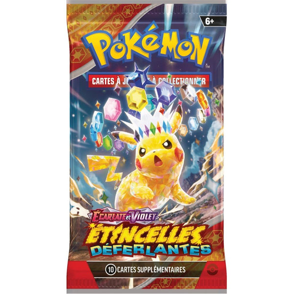 Pokémon EV08 : Ecarlate et Violet - Étincelles Déferlantes - Booster_Jeu - de - société