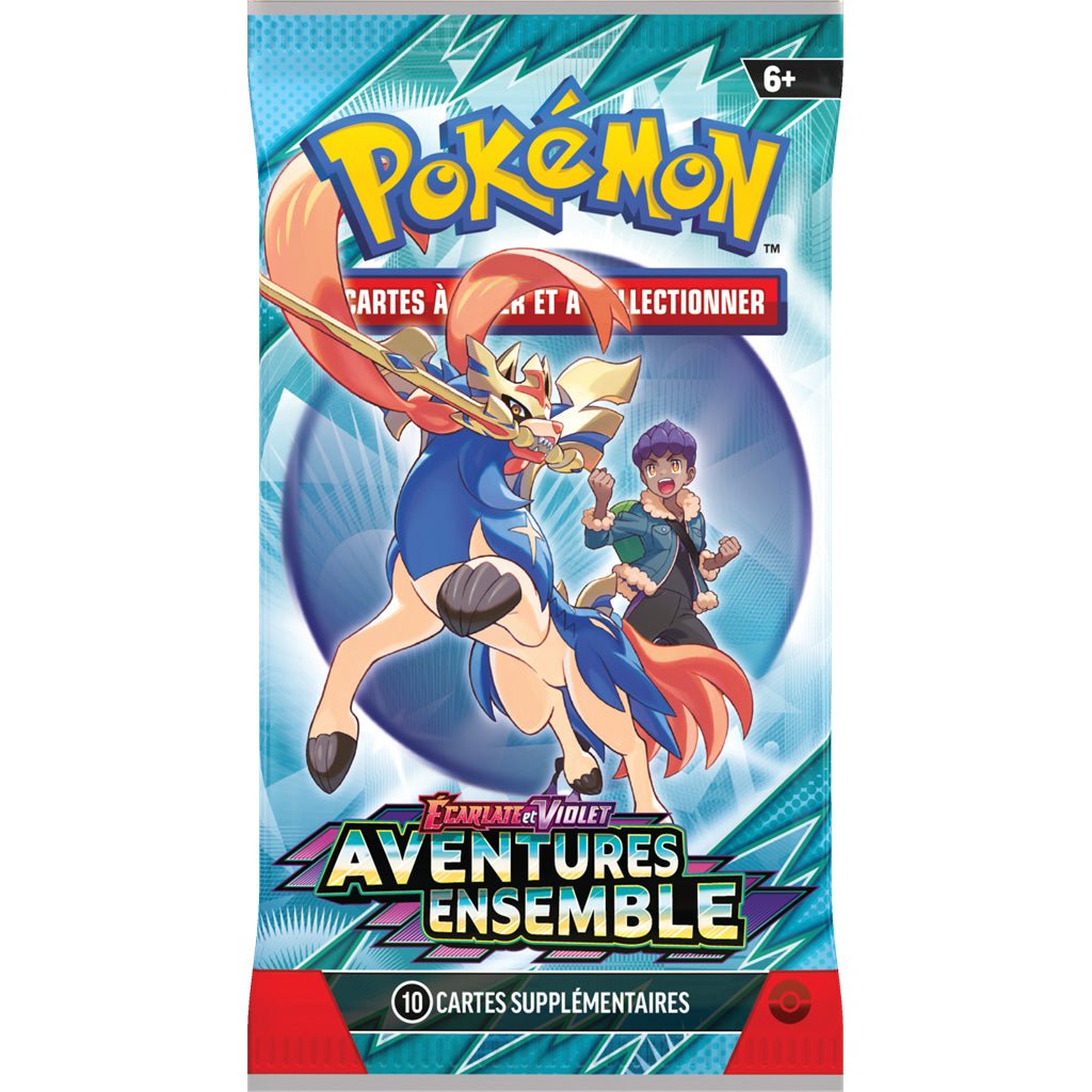Pokémon EV09 : Ecarlate et Violet - Aventures Ensemble - Booster_Jeu - de - société