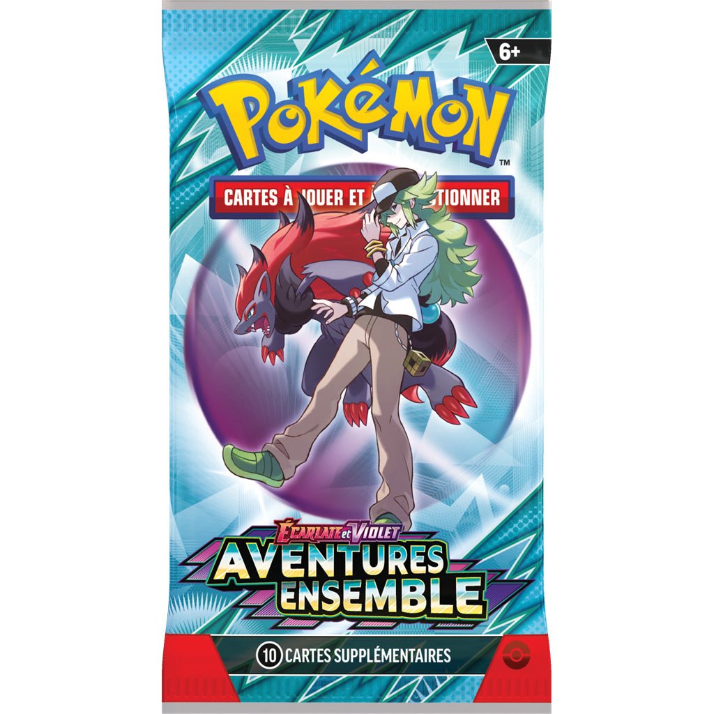 Pokémon EV09 : Ecarlate et Violet - Aventures Ensemble - Booster_Jeu - de - société