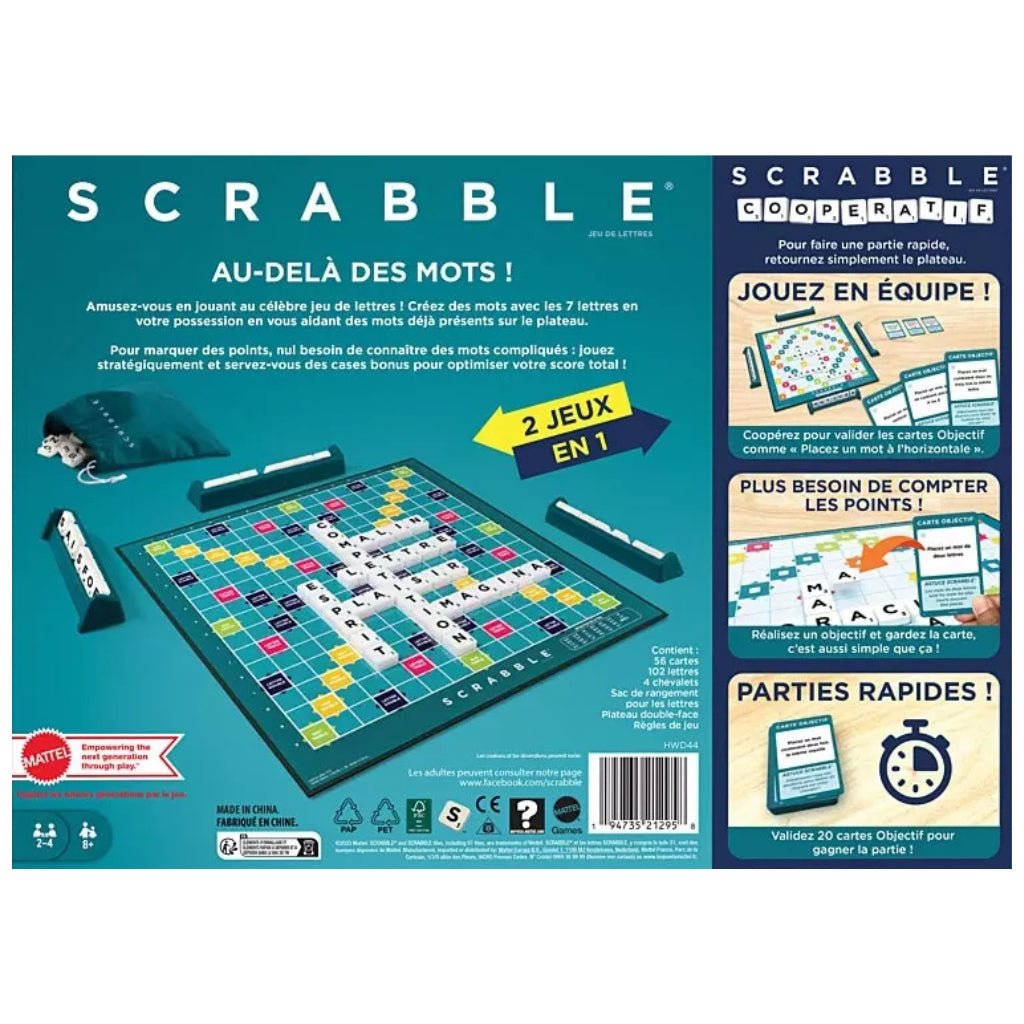 Scrabble Classique & Coopératif_Jeu - de - société