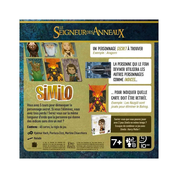 Similo : Le Seigneur des Anneaux_Jeu - de - société