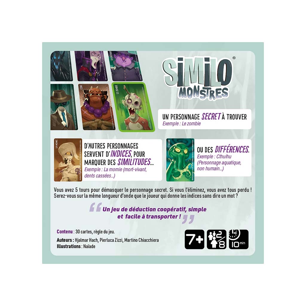 Similo Monstres_Jeu - de - société