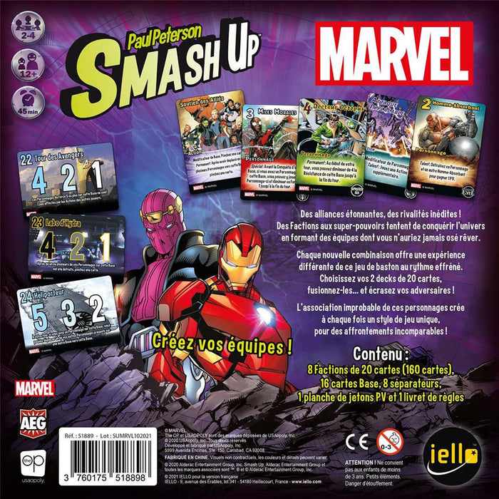 Smash Up - Marvel_Jeu - de - société