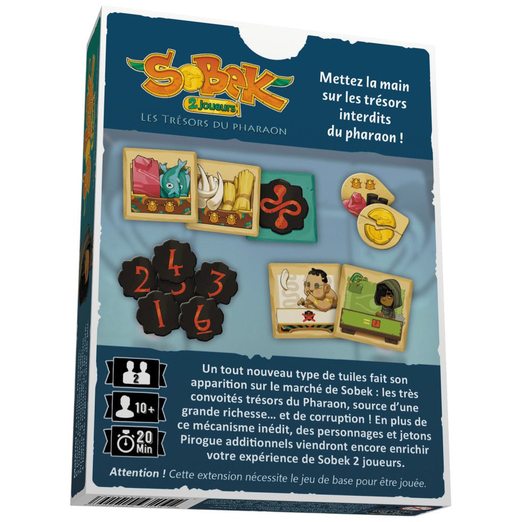 Sobek - 2 Joueurs: Les Trésors du Pharaon_Jeu - de - société