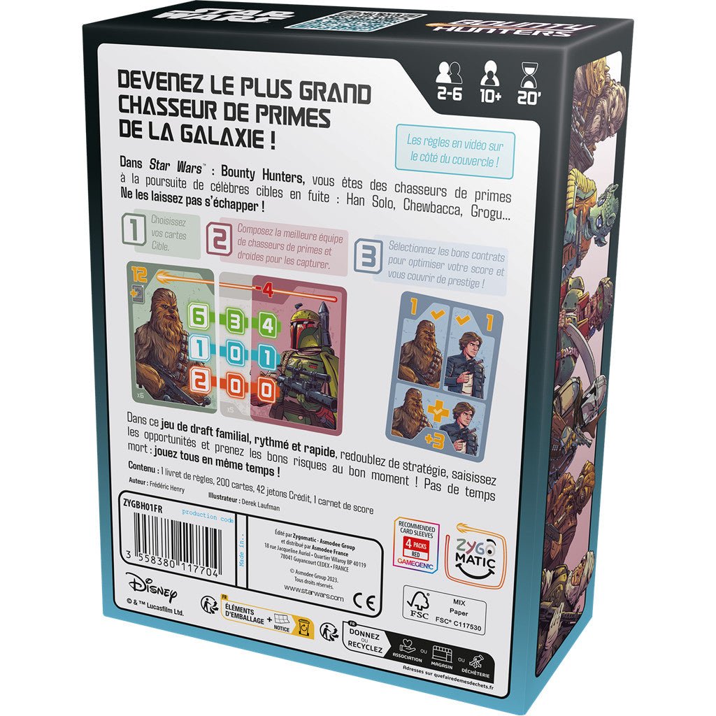 Star Wars : Bounty Hunters_Jeu - de - société