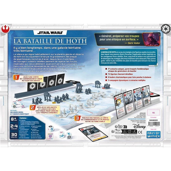 Star Wars : La Bataille de Hoth_Jeu - de - société