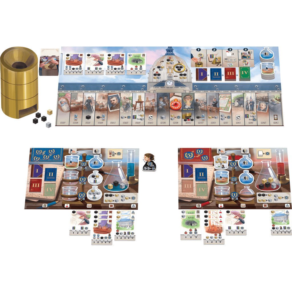 Sur les traces de Marie Curie_Jeu - de - société