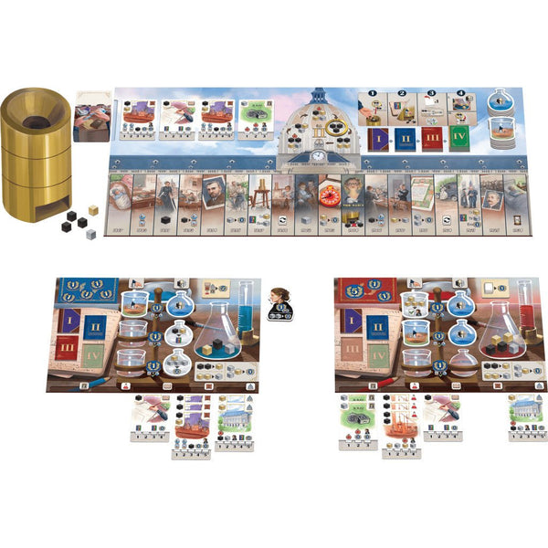 Sur les traces de Marie Curie_Jeu - de - société