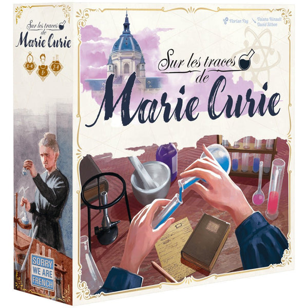 Sur les traces de Marie Curie_Jeu - de - société