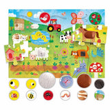Tactile Puzzle Montessori_Jeu - de - société