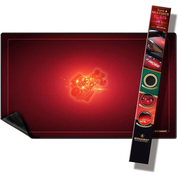 Tapis de jeu - Wogamat - Rubis (60 x 100 cm)_Jeu - de - société
