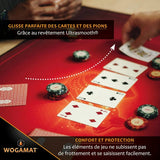 Tapis de jeu - Wogamat - Rubis (60 x 100 cm)_Jeu - de - société