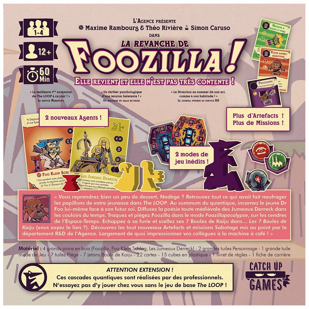 The Loop - La Revanche de Foozilla !_Jeu - de - société