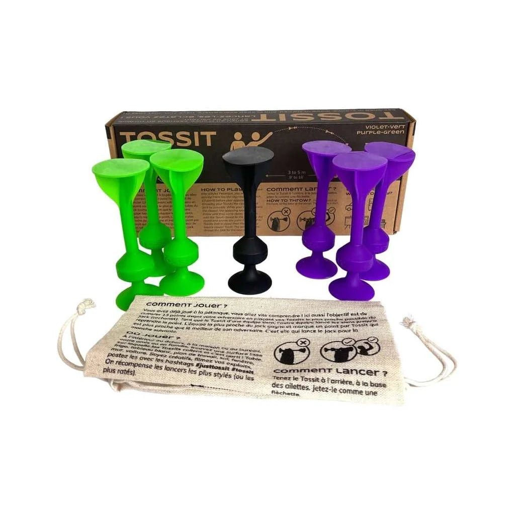 Tossit : Violet-vert_Jeu-de-société