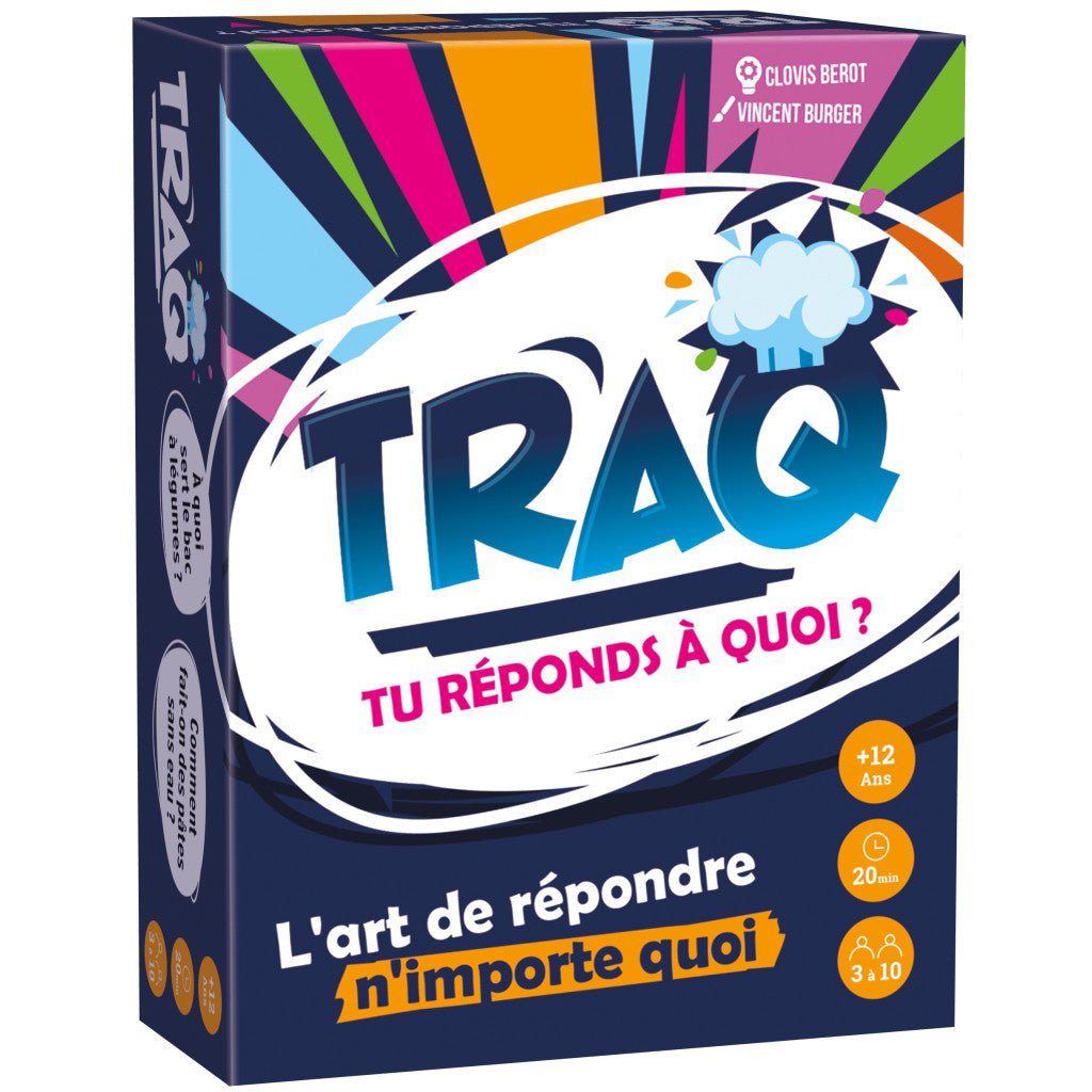 TRAQ - Tu réponds à quoi ?_Jeu - de - société