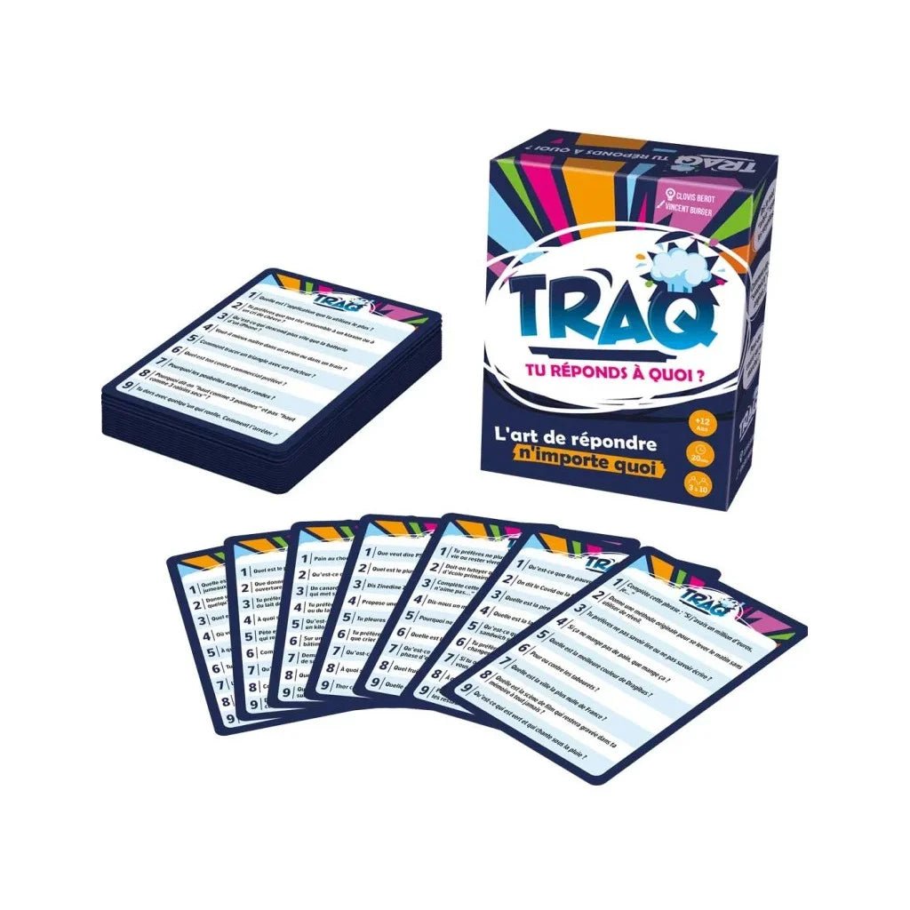 TRAQ - Tu réponds à quoi ?_Jeu - de - société