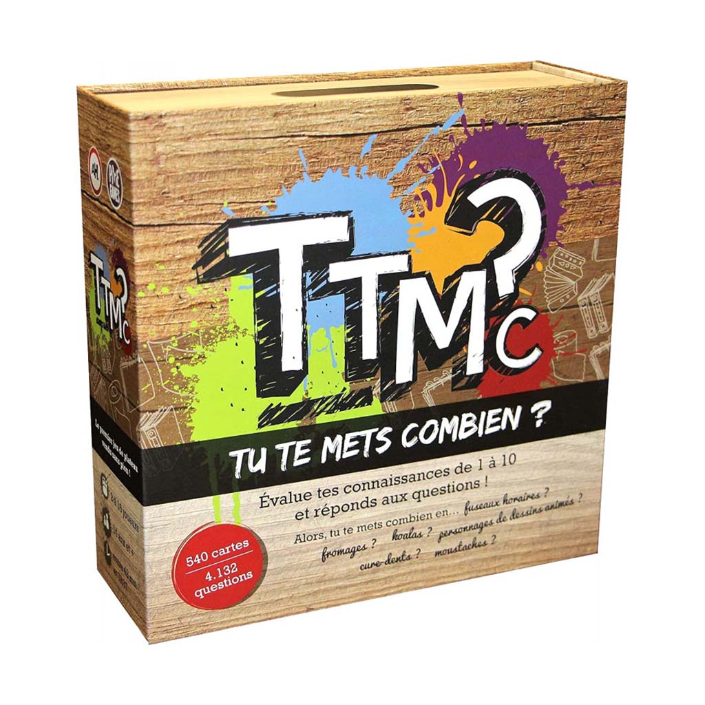 TTMC : Tu Te Mets Combien ?_Jeu - de - société
