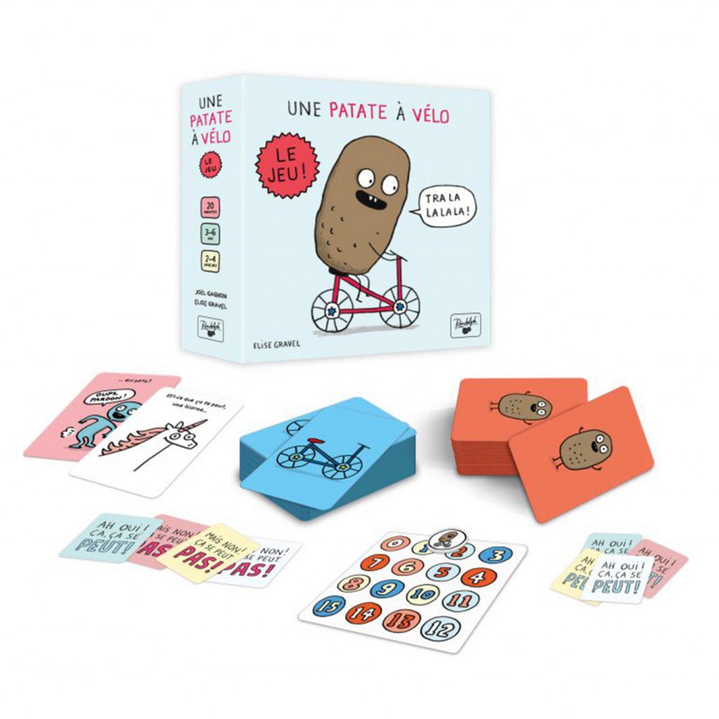 Une Patate A Vélo_Jeu - de - société
