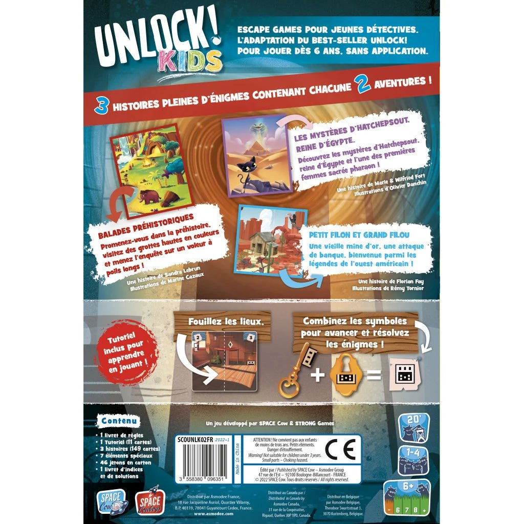 Unlock! Kids 2: Histoires d'Epoques_Jeu - de - société