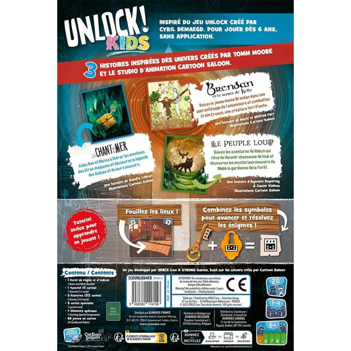 Unlock! Kids : Histoires de l’île d’Emeraude_Jeu - de - société