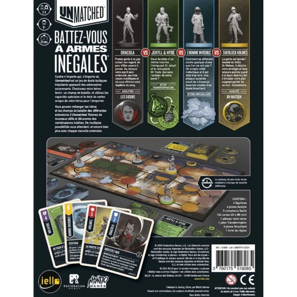 Unmatched : Cobble & Fog_Jeu - de - société