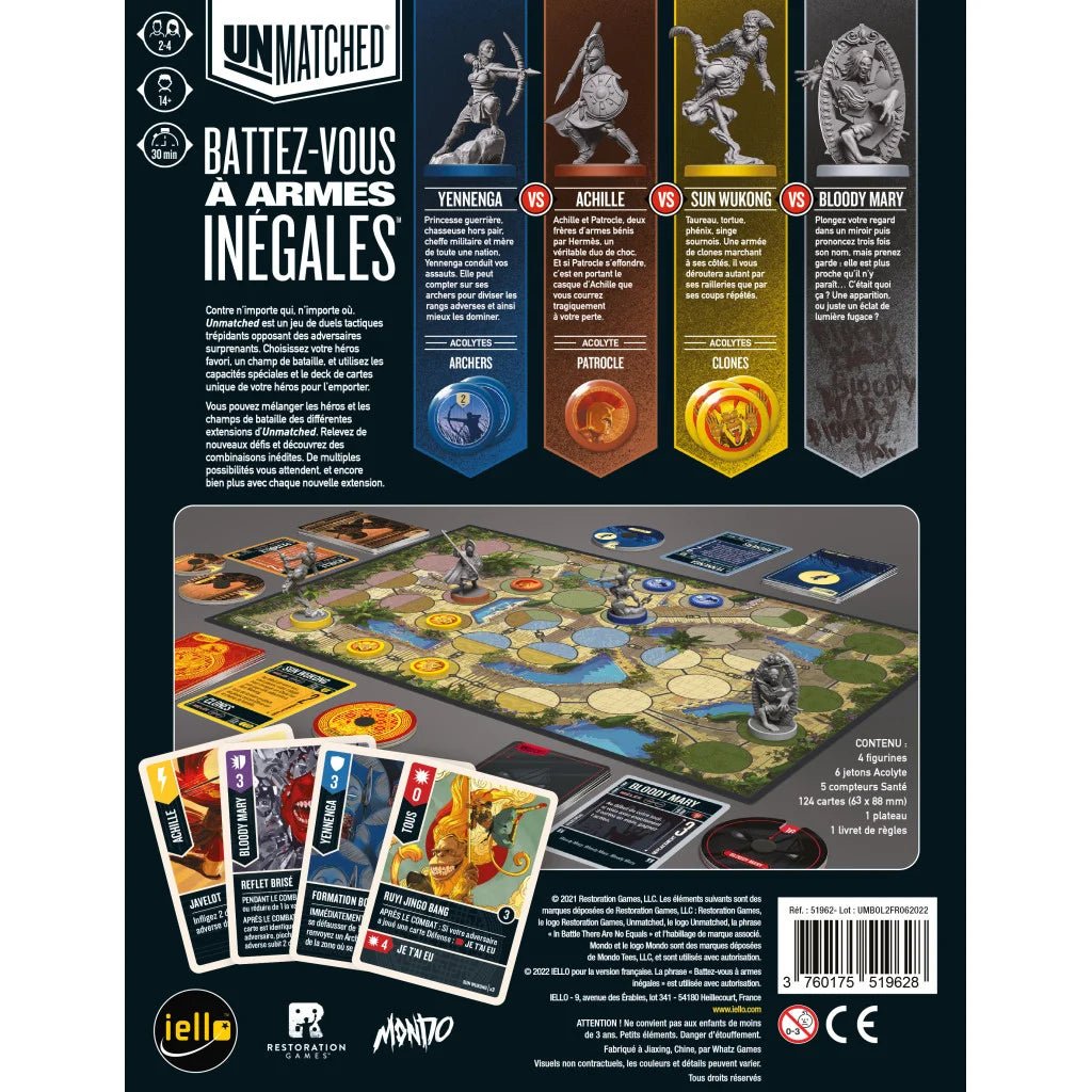 Unmatched - Combats de Légende Volume 2_Jeu - de - société