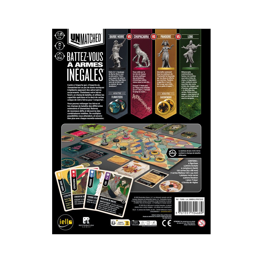 Unmatched - Combats de Légende Volume 3_Jeu - de - société