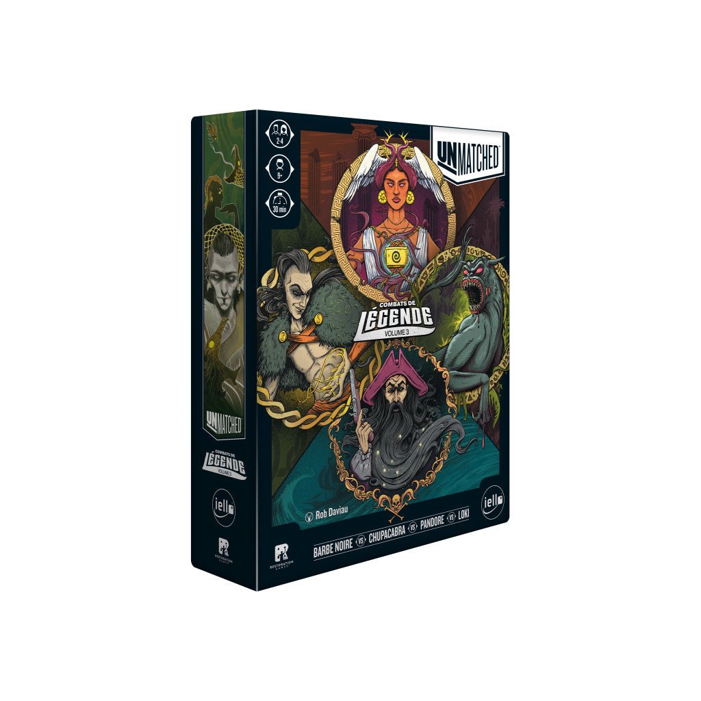 Unmatched - Combats de Légende Volume 3_Jeu - de - société