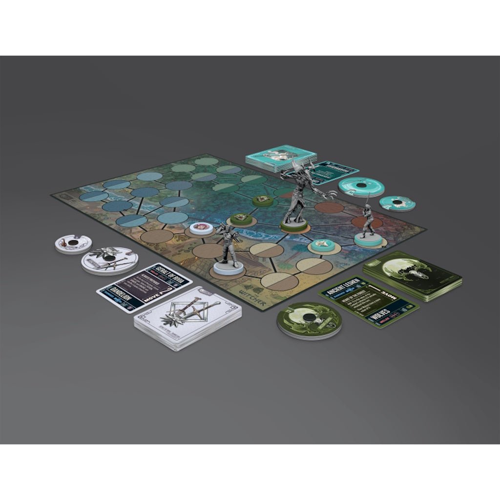 Unmatched : The Witcher : d'Argent et d'Acier_Jeu - de - société