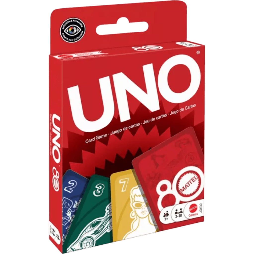 Uno Rouge Ruby - 80 Ans_Jeu - de - société
