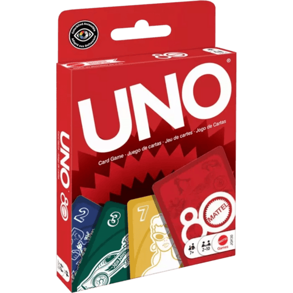 Uno Rouge Ruby - 80 Ans_Jeu - de - société