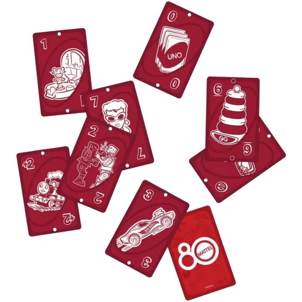 Uno Rouge Ruby - 80 Ans_Jeu - de - société