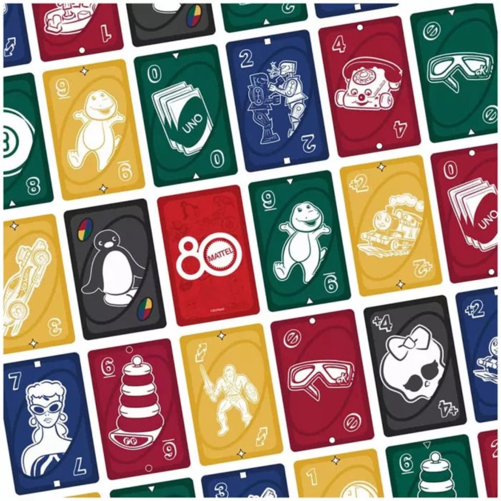 Uno Rouge Ruby - 80 Ans_Jeu - de - société