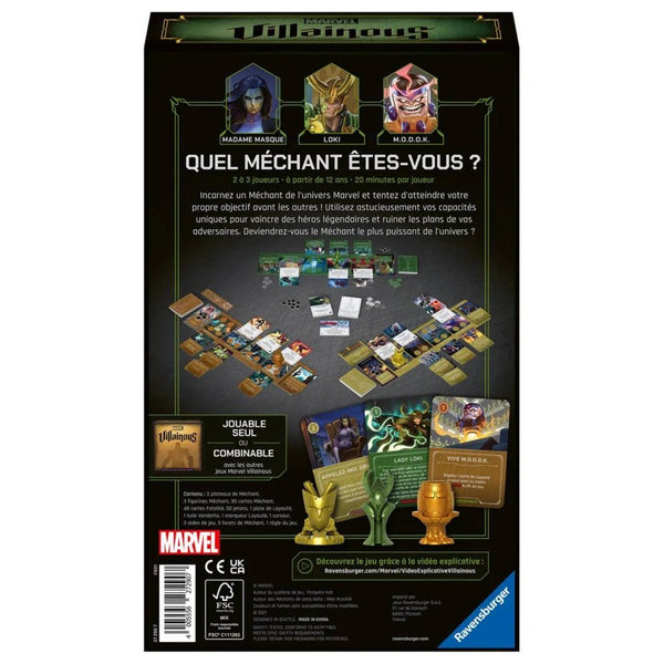 Villainous - Marvel : Le Pouvoir du Mensonge_Jeu - de - société