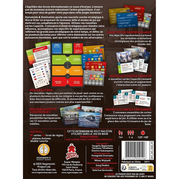 World Order - Diplomatie et Domination (Ext)_Jeu - de - société