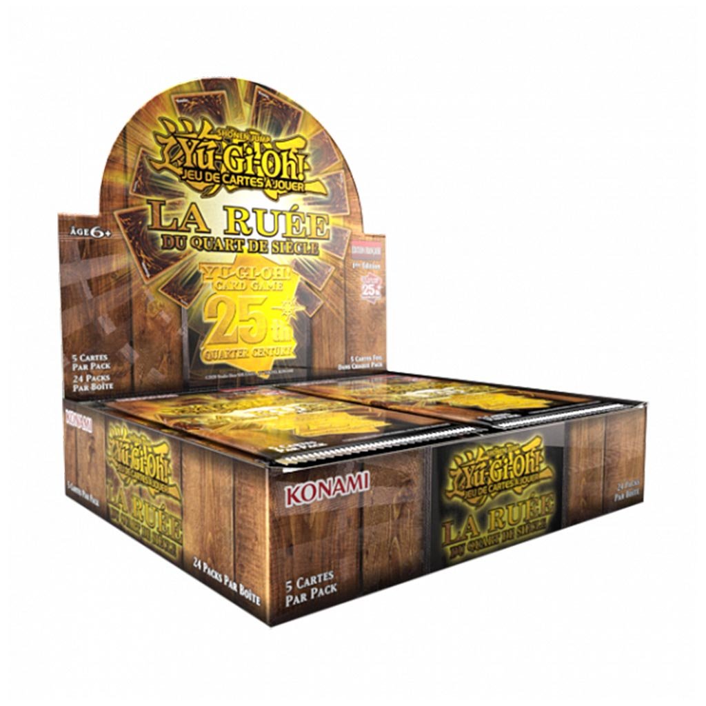 Yu - Gi - Oh! JCC - La Ruée du Quart de Siècle - Booster_Jeu - de - société