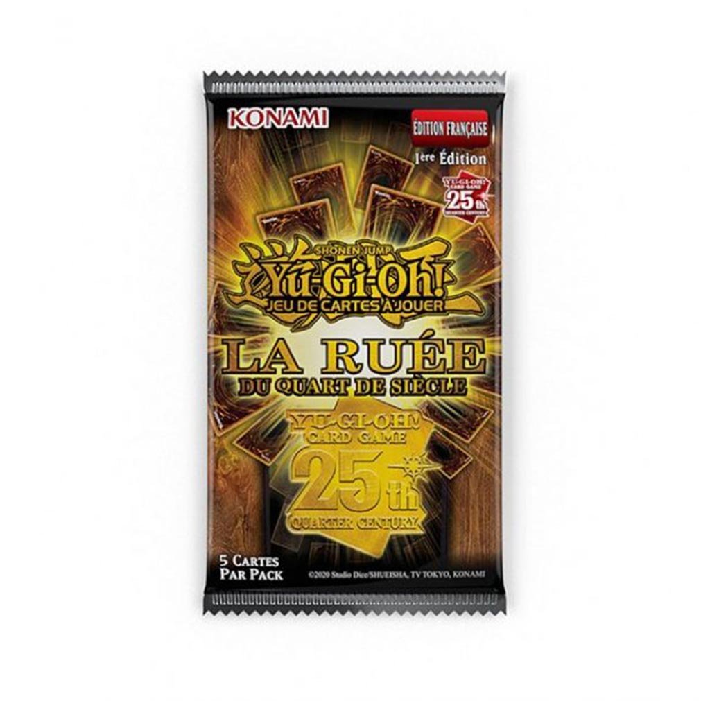 Yu - Gi - Oh! JCC - La Ruée du Quart de Siècle - Booster_Jeu - de - société