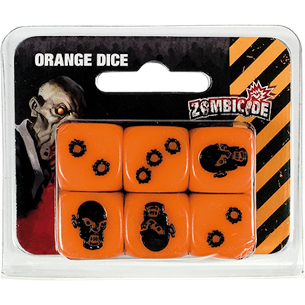 Zombicide : Set De Dés Orange_Jeu - de - société