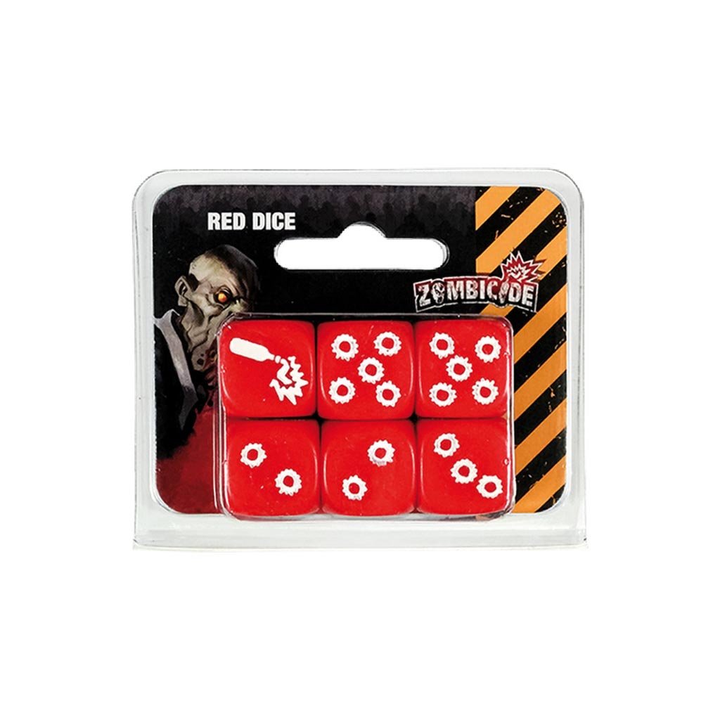 Zombicide : Set De Dés Rouge_Jeu - de - société