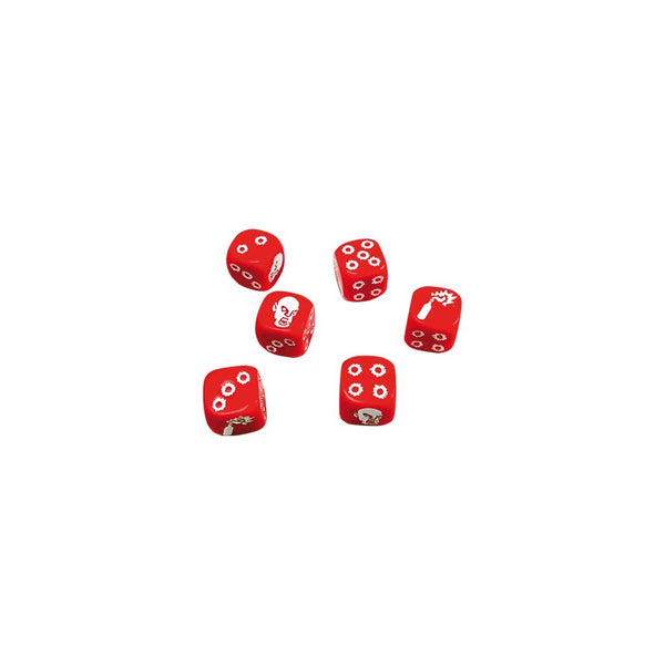 Zombicide : Set De Dés Rouge_Jeu - de - société