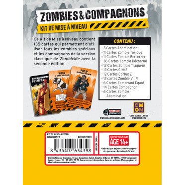 Zombicide : Zombies & Companions Upgrade Kit_Jeu - de - société