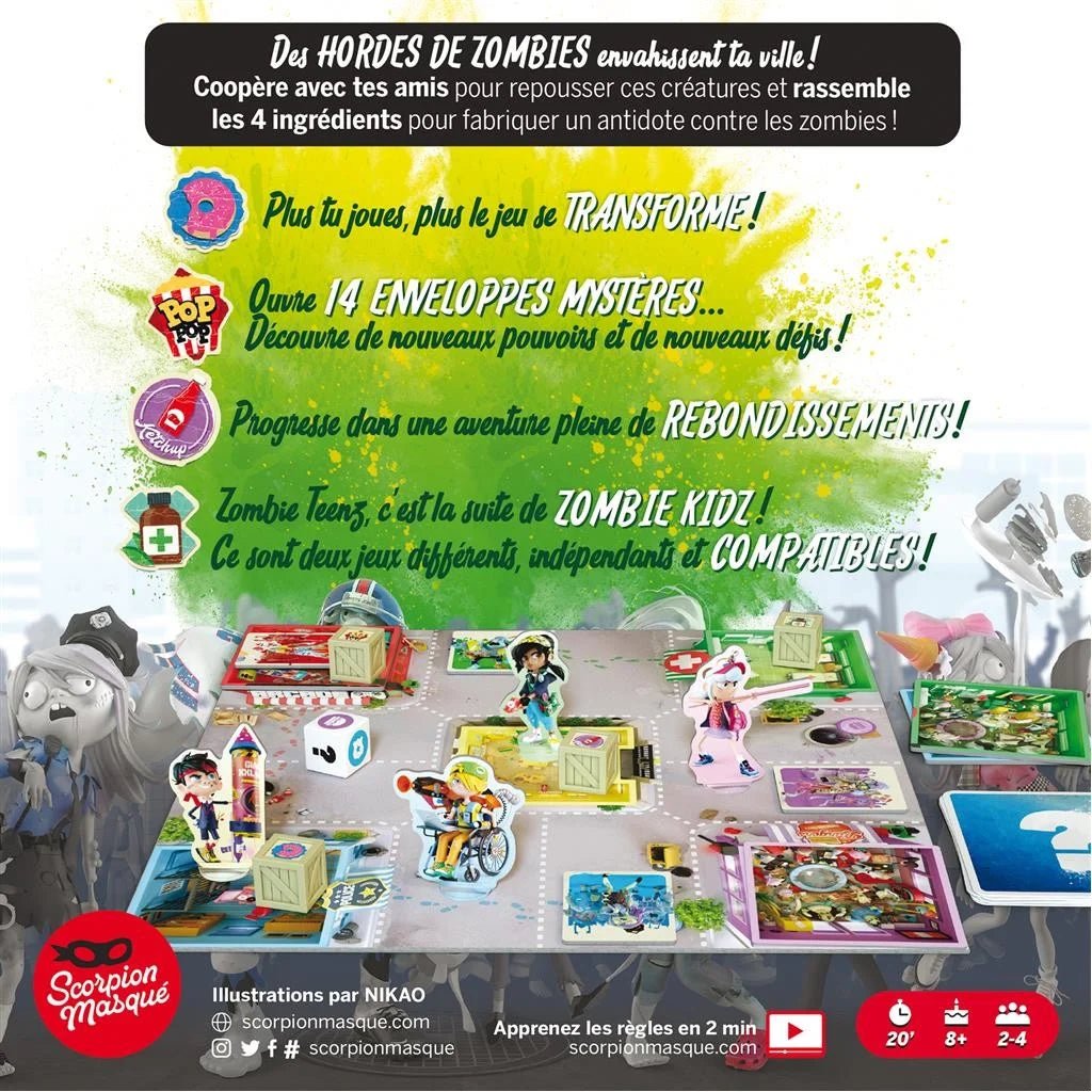 Zombie Teenz Evolution_Jeu - de - société