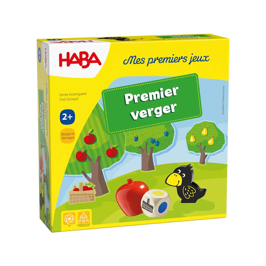 Mon Premier Verger - jeu de société coopératif dès 2 ans 