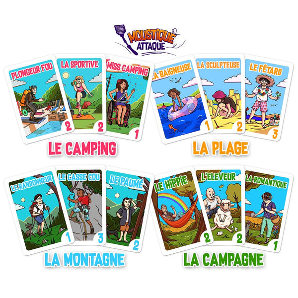 Moustique Attaque - Jeu de Société - L'Atelier des Jeux