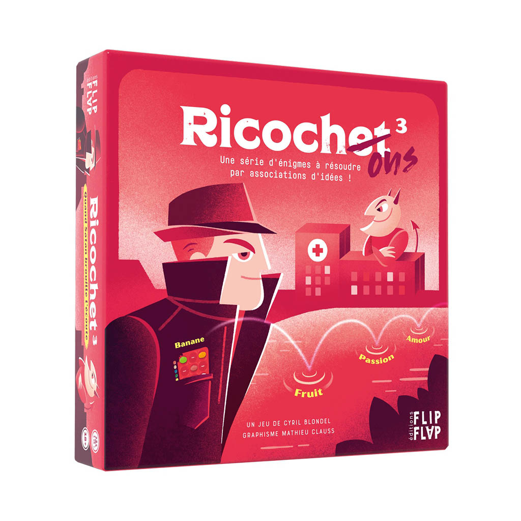 Ricochet 3 - Quand Satan Brouille l'écoute - Jeu de Société - L'Atelier des Jeux