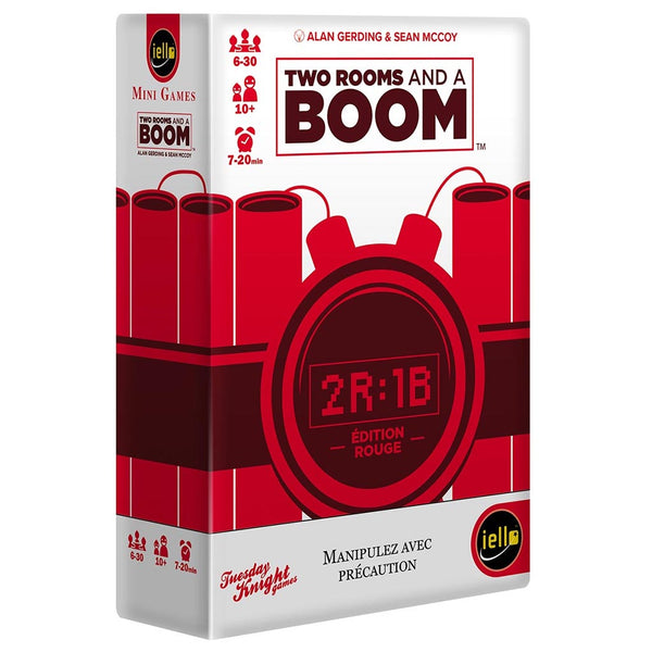 Mini Games - Two Rooms and a Boom - Edition Rouge - Jeu de Société - L'Atelier des Jeux