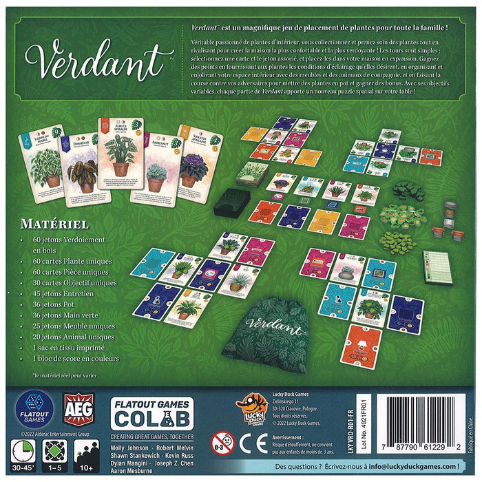 Verdant - Jeu de Société - L'Atelier des Jeux